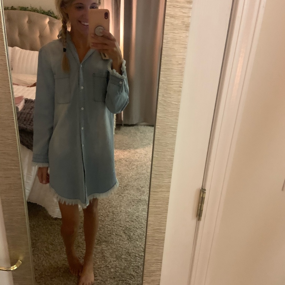 Blue jean dress brand new! Size small
